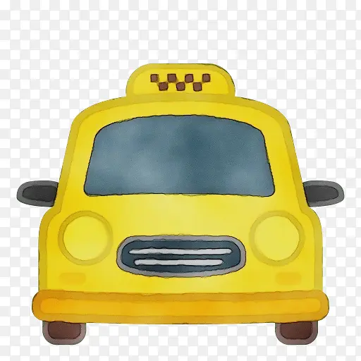 出租车 表情符号 汽车