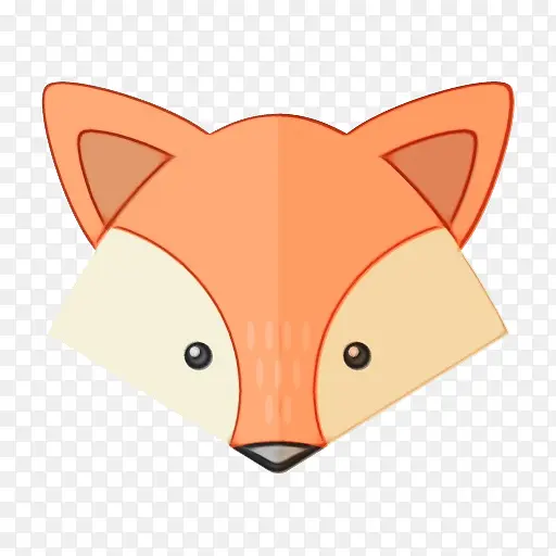 红狐 素描 狐狸