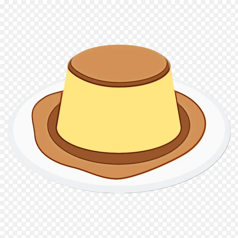 帽子 黄色 米色