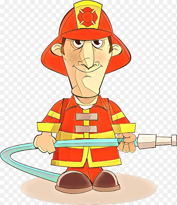 消防员 卡通 艺术学校