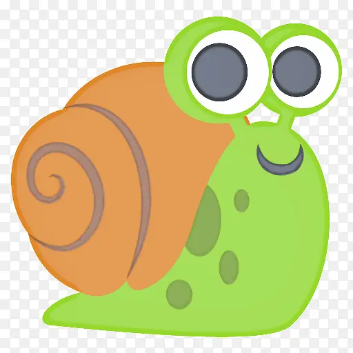 蜗牛 绿色 蜗牛和蛞蝓