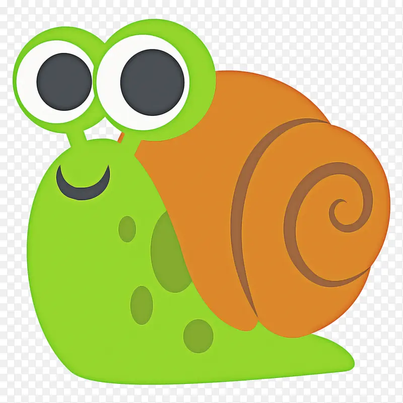 蜗牛 软体动物 翠绿色蜗牛