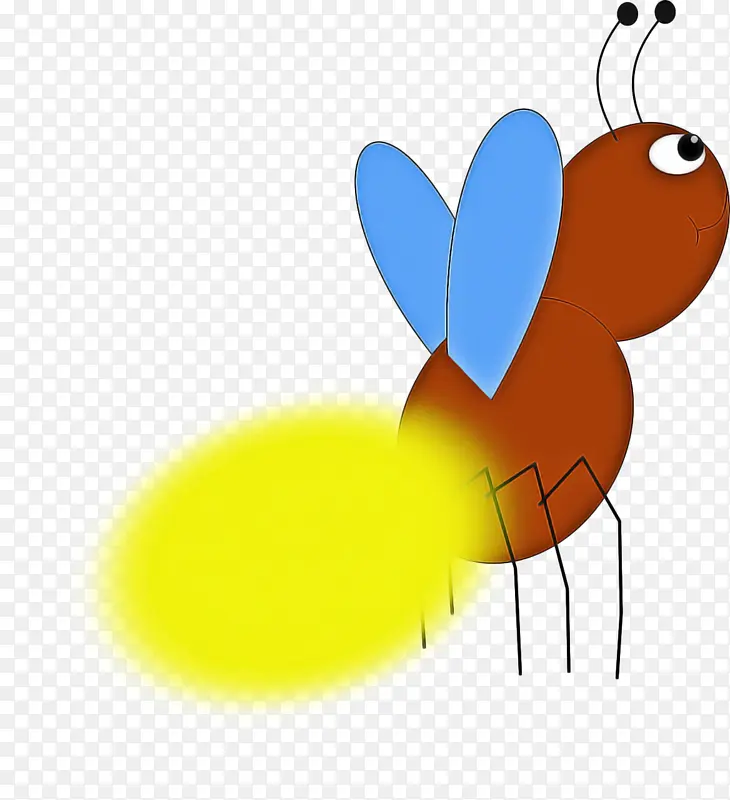 萤火虫 甲虫 绘画
