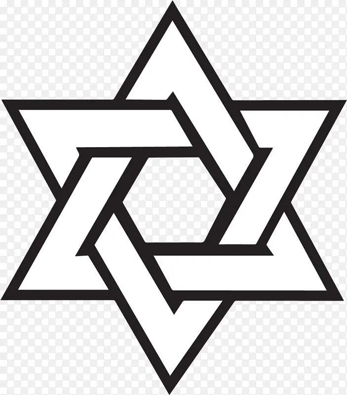 大卫之星 犹太教 六边形PNG图片素材下载_图片编号6831457-PNG素材网