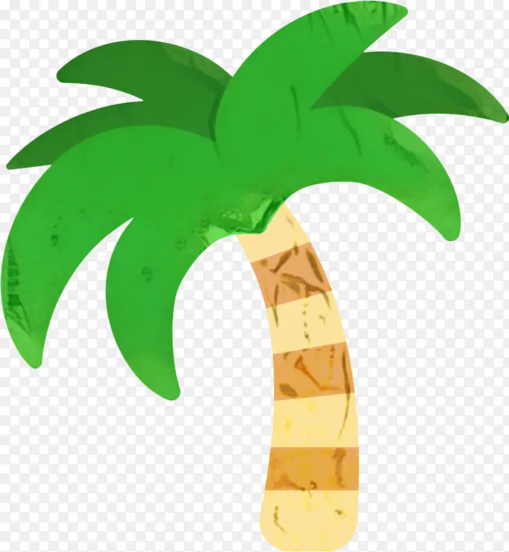 棕榈树 表情符号 树