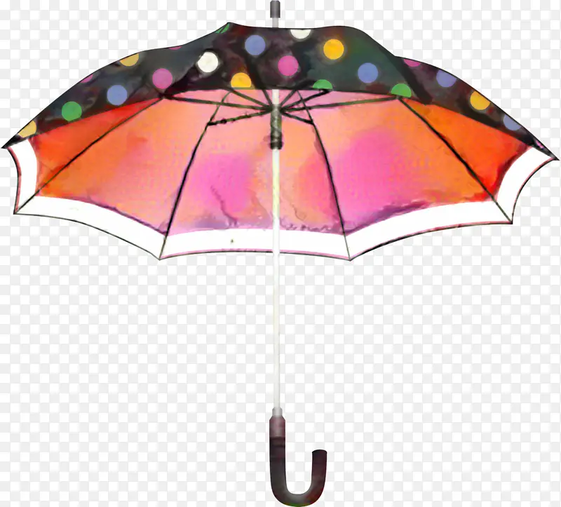 雨伞 橙色 彩色玻璃