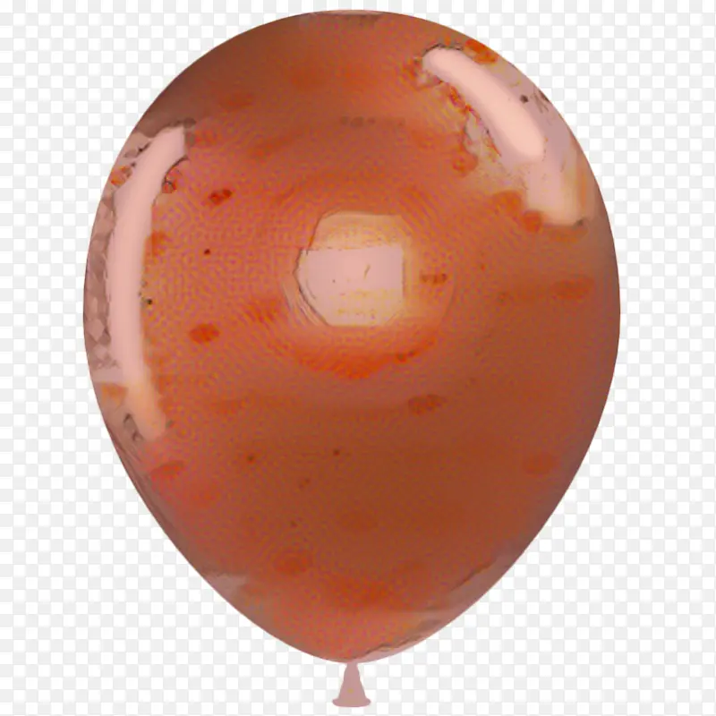 气球 球体 橙色