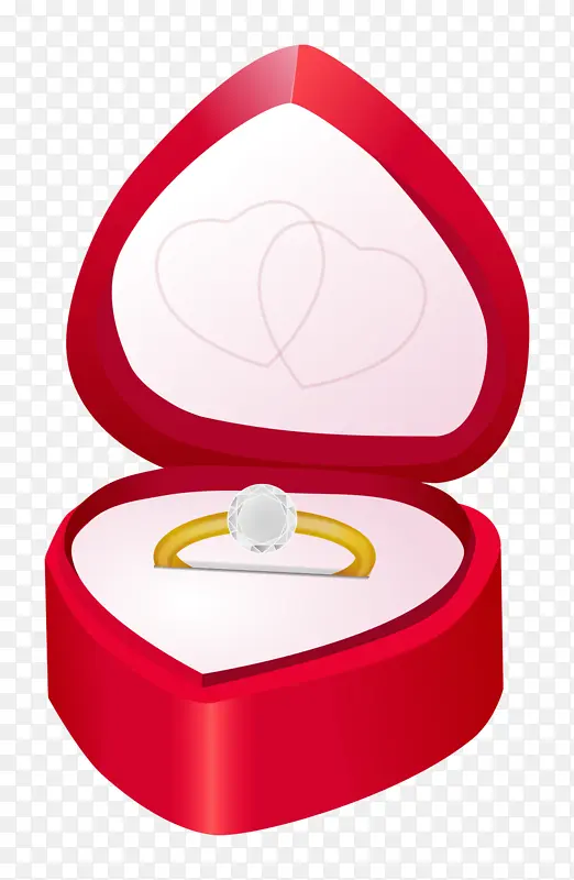 结婚戒指 戒指 红宝石