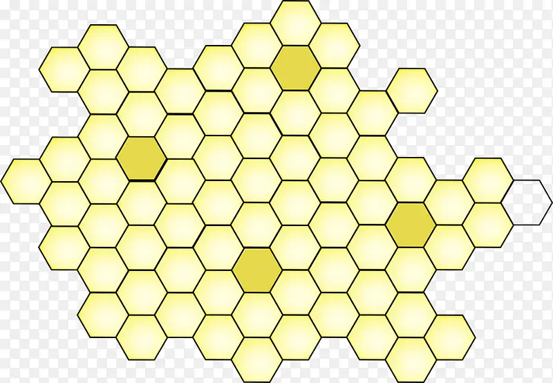 蜜蜂 蜂巢 六边形