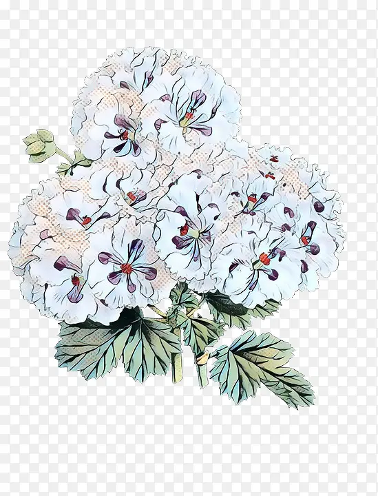 波普艺术 复古 花卉设计