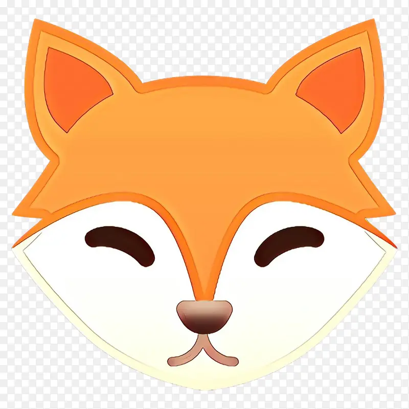 卡通 狐狸 表情符号