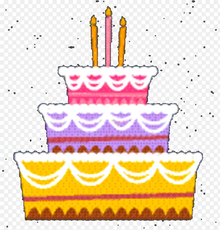 生日蛋糕 蛋糕 玉米饼