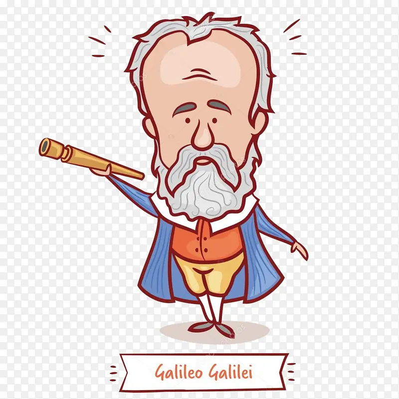 伽利略伽利略 伽利略国家望远镜 绘画
