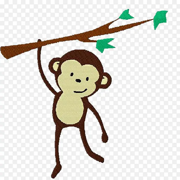 猴子 绘画 卡通