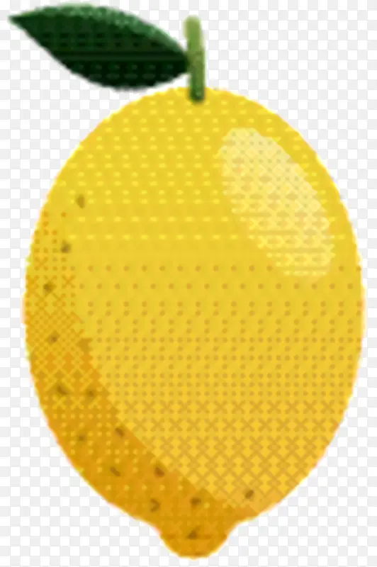 柠檬 黄色 水果