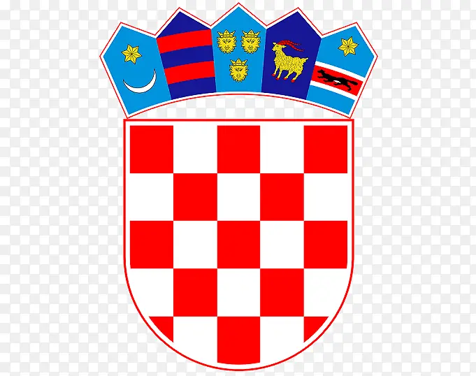 克罗地亚 克罗地亚盾徽 盾徽