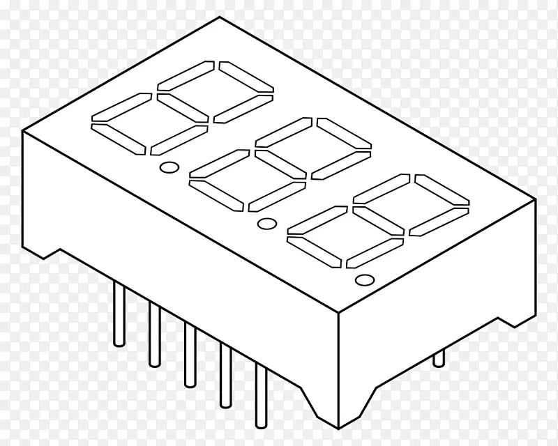 绘图 七段显示 数码显示