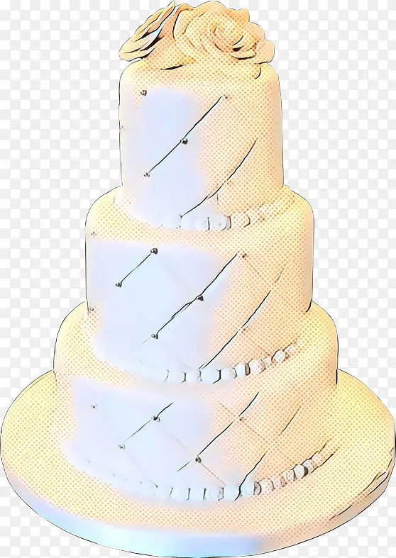 波普艺术 复古 婚礼蛋糕