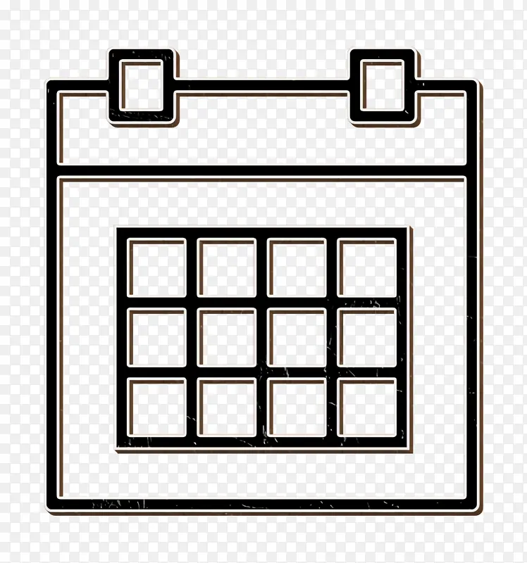 日历图标 基本设置图标 日历