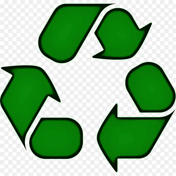 回收符号 回收 绿点