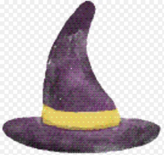 采购产品帽子 紫色 女巫帽子