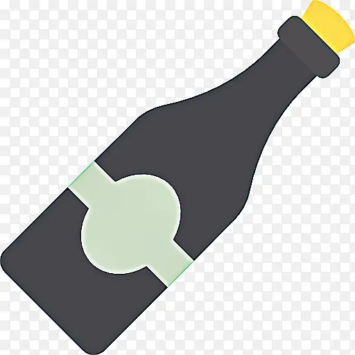 紫色 米 酒瓶