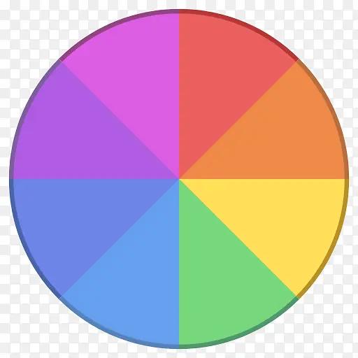 色轮 计算机图标 颜色选择器