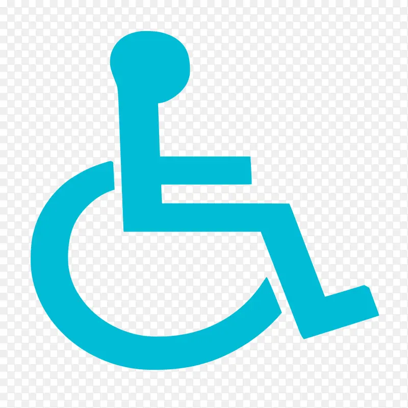 残疾人停车许可证 停车场 残疾人