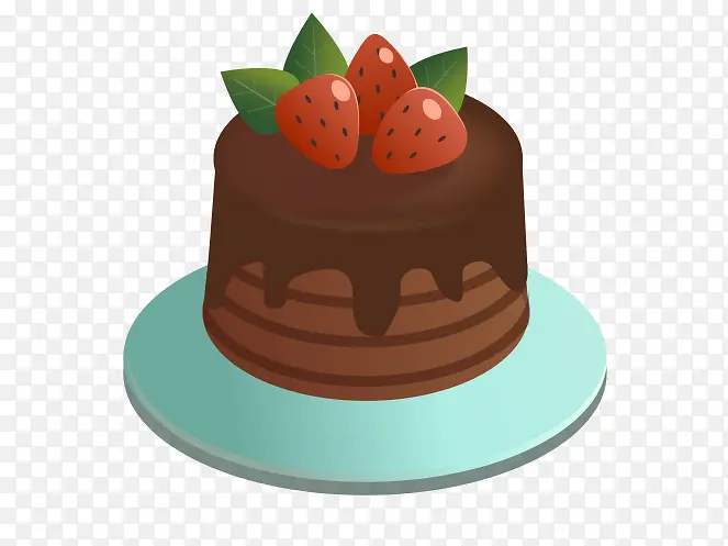 巧克力蛋糕蛋糕蛋糕装饰生日蛋糕巧克力生日蛋糕