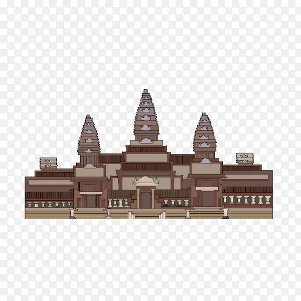 寺庙 印度教寺庙 计算机图标