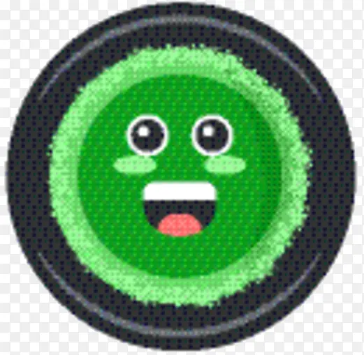 电脑图标 绿色 表情符号