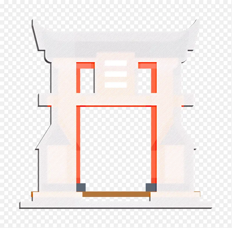 建筑图标 大门图标 地标图标PNG图片素材下载_图片编号6852721-PNG素材网