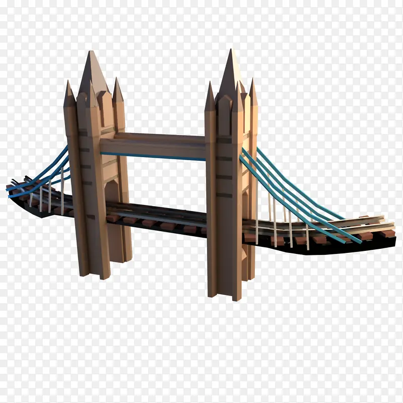 塔桥 桥 电子游戏