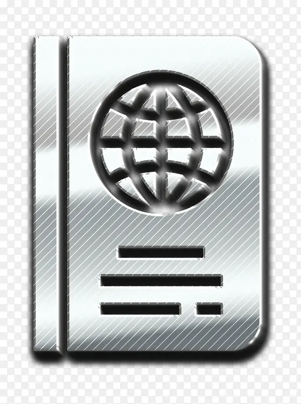 识别图标 护照图标 旅游图标
