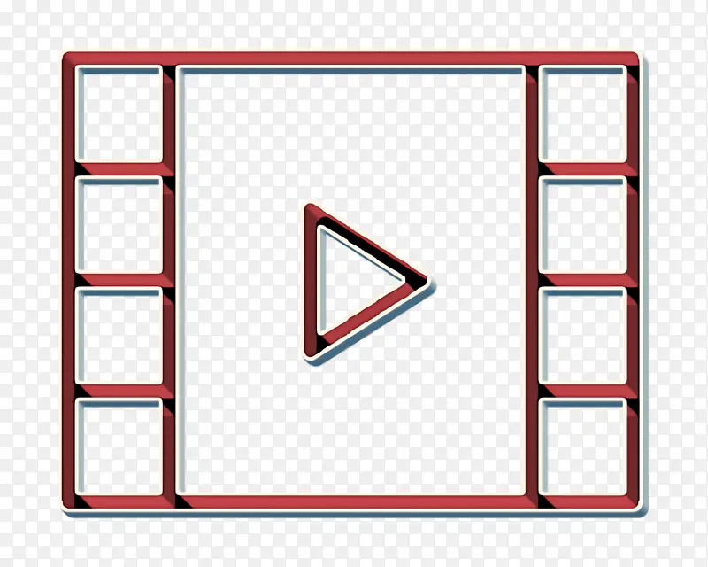 多媒体图标 视频播放器图标 基本设置图标