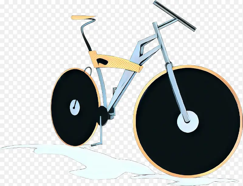 波普艺术 复古 自行车