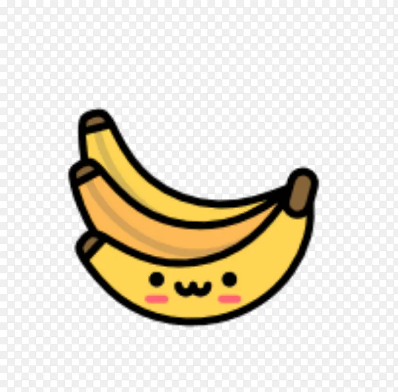 香蕉 卡瓦伊 可爱