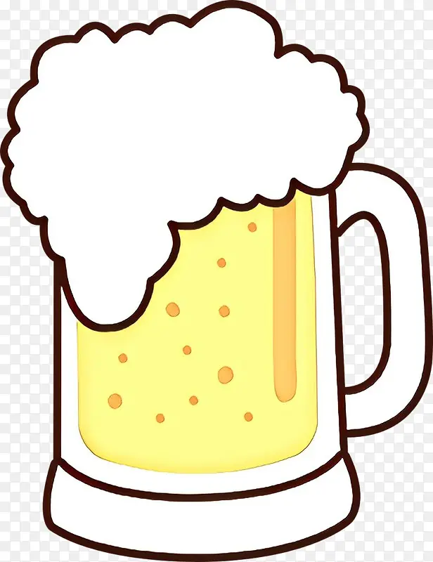 卡通 啤酒 啤酒杯