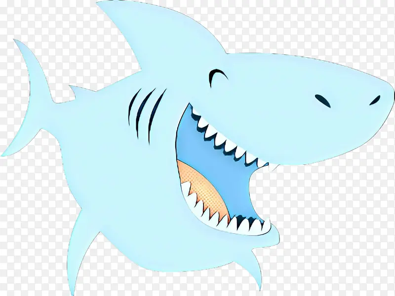 波普艺术 复古 虎鲨