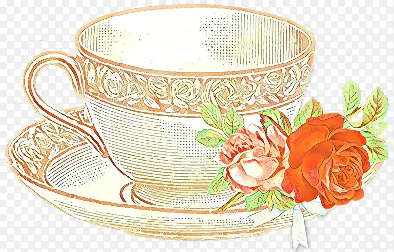 卡通 咖啡杯 茶碟
