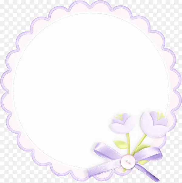 画框 边框和框架 花朵