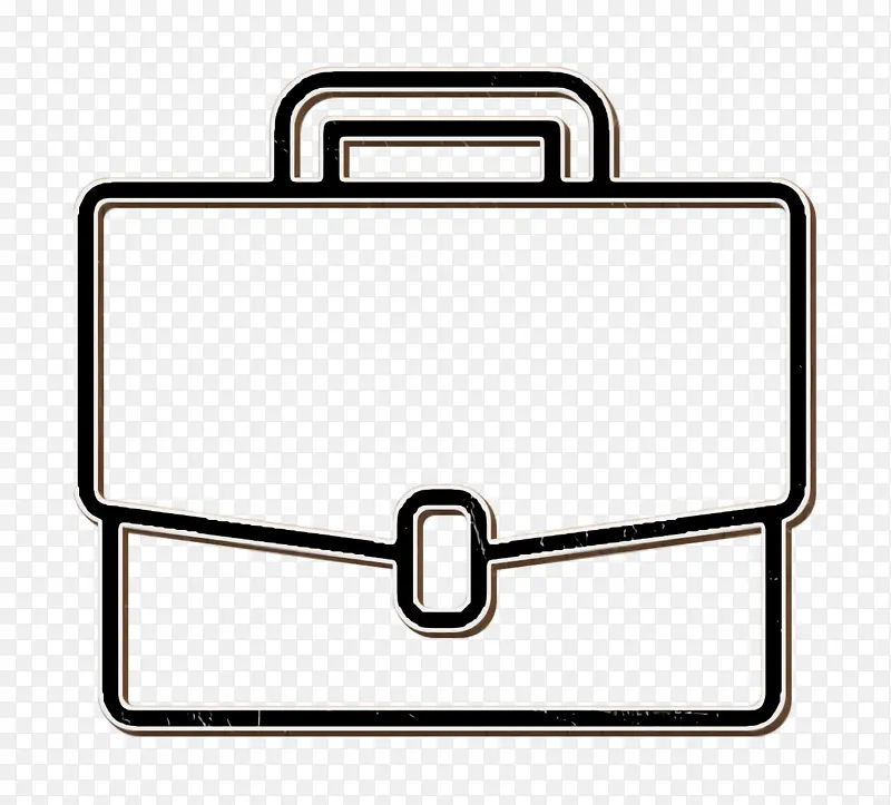 旅行图标 行李箱图标 工作图标