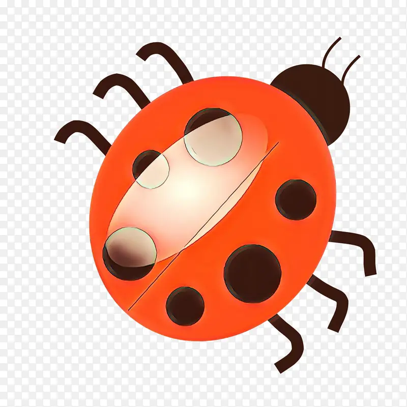 卡通 绘画 瓢虫甲虫