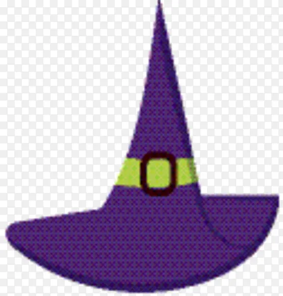 帽子 紫色 女巫帽