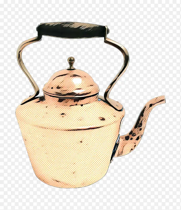 波普艺术 复古 水壶
