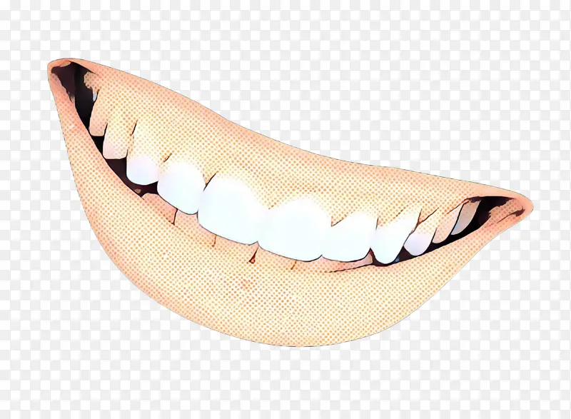 波普艺术 复古 牙齿