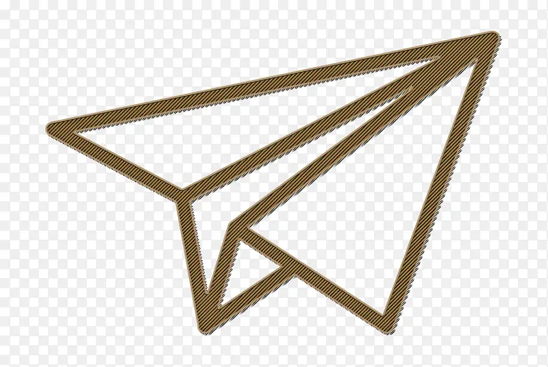 折纸图标 基本设置图标 纸飞机图标