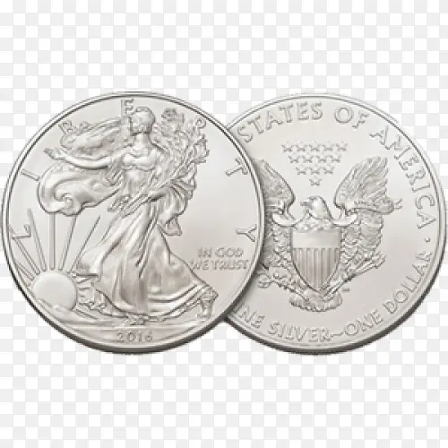 美国银鹰 鹰 硬币
