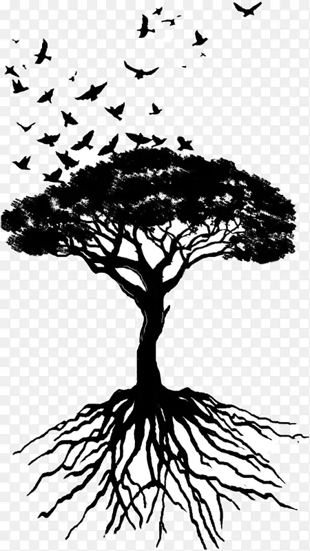 绘画 生命之树 树