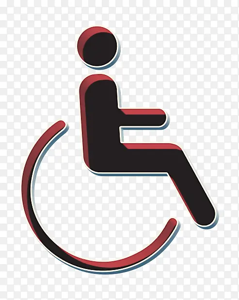 无障碍图标 残疾图标 残疾人图标